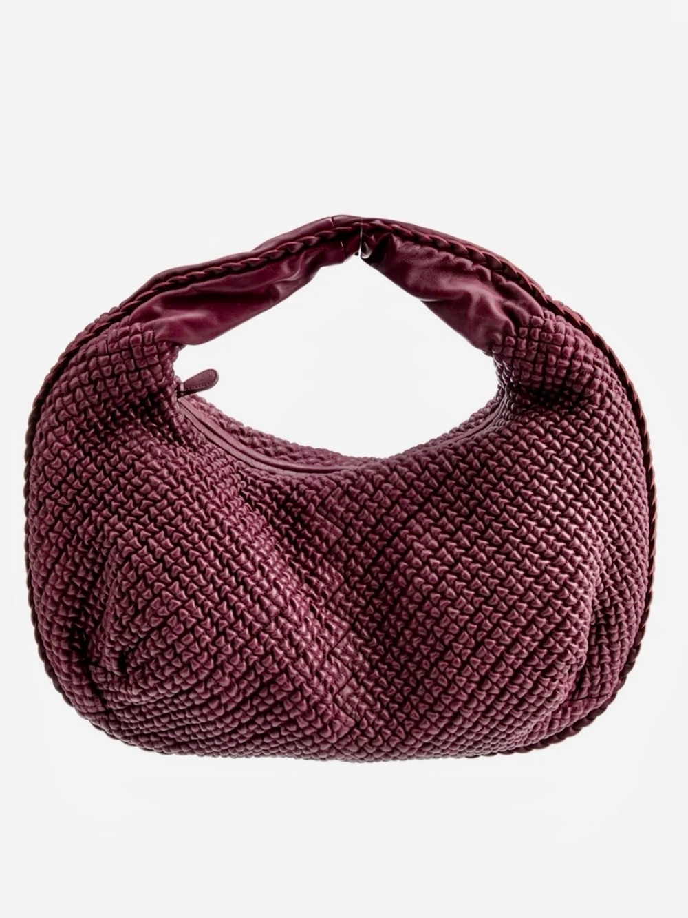 BOTTEGA VENETA 
Leather Mini Ponza Leather Hobo Bag Large Condition: Excellent!